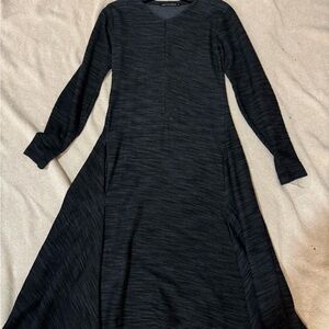 Chic Black Long Sleeve Dress